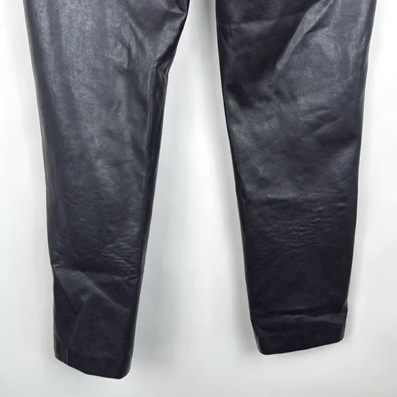 Aritzia Wilfred The Melina Vegan Leather Pant in Black Women’s Size 8 - Picture 10 of 13